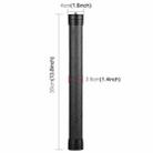 PULUZ Carbon Fiber Extension Monopod Pole Rod Extendable Stick for DJI / MOZA / Feiyu V2 / Zhiyun G5 / SPG Gimbal, Length: 35cm(Black) - 3