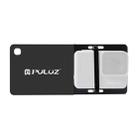 PULUZ Mobile Gimbal Switch Mount Plate for GoPro HERO8 Black /7 /6 /5 /5 Session /4 Session /4 /3+ /3 /2 /1, DJI Osmo Action, Xiaoyi and Other Action Cameras(Black) - 1