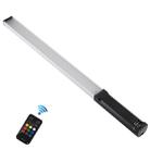 PULUZ RGB Colorful Photo LED Stick Adjustable Color Temperature Handheld LED Fill Light with Remote Control(Black) - 2