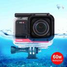 PULUZ 60m Underwater Depth Diving Case Waterproof Camera Housing for Insta360 ONE R 4K Wide-angle Edition(Transparent) - 1