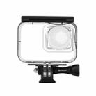 PULUZ 40m Underwater Depth Diving Case Waterproof Camera Housing for Insta360 ONE R Panorama Camera Edition(Transparent) - 2