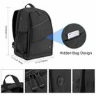 [US Warehouse] PULUZ Outdoor Portable Waterproof Scratch-proof Dual Shoulders Backpack Handheld PTZ Stabilizer Camera Bag with Rain Cover for Digital Camera, DJI Ronin-SC / Ronin-S - 3