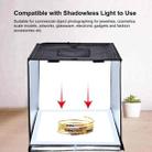 [US Warehouse] PULUZ Photo Studio Light Box Portable 60 x 60 x 60 cm Light Tent LED 5500K White Light Dimmable Mini 36W Photography Studio Tent Kit with 6 Removable Backdrops (Black Orange White Green Blue Red) (US Plug) - 3