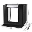 [US Warehouse] PULUZ Photo Studio Light Box Portable 60 x 60 x 60 cm Light Tent LED 5500K White Light Dimmable Mini 36W Photography Studio Tent Kit with 6 Removable Backdrops (Black Orange White Green Blue Red) (US Plug) - 12
