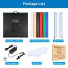 PULUZ Photo Studio Light Box Portable 60 x 60 x 60 cm Light Tent LED 5500K White Light Dimmable Mini 36W Photography Studio Tent Kit with 6 Removable Backdrops (Black Orange White Green Blue Red)(EU Plug) - 7