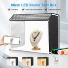 PULUZ Photo Studio Light Box Portable 60 x 40cm Cuboid Photography Studio Tent Kit with 4 Color Backdrops (AU Plug) - 2