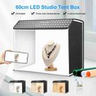 PULUZ Photo Studio Light Box Portable 60 x 40cm Cuboid Photography Studio Tent Kit with 4 Color Backdrops (UK Plug) - 2