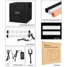 PULUZ 80cm Folding Portable 80W 9050LM White Light Photo Lighting Studio Shooting Tent Box Kit with 3 Colors (Black, White, Orange) Backdrops(US Plug) - 4
