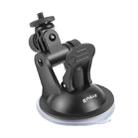 PULUZ Car Suction Cup Mount with Screw & Tripod Mount Adapter & Storage Bag for GoPro, Insta360, DJI and Other Action Cameras - 2