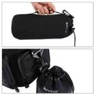 PULUZ Neoprene SLR Camera Lens Carrying Bag with Hook for Canon / Nikon / Sony Cameras, Size XXL: 24cm x 8cm - 6