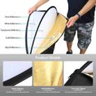 PULUZ 80cm 5 in 1 (Silver / Translucent / Gold / White / Black) Folding Photo Studio Reflector Board - 3