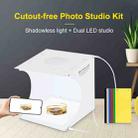 PULUZ Mini LED Photography Shadowless Light Lamp Panel Pad + Studio Shooting Tent Box, Acrylic Material, 20cm x 20cm Effective Area - 2
