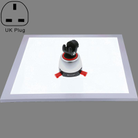 PULUZ 1000LM LED Acrylic No Polar Dimming Shadowless Light Pad with Switch for 40cm Photo Studio Box(UK Plug) - 1