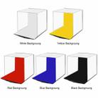 PULUZ 40cm Photo Softbox Portable Folding Studio Shooting Tent Box Kits with 5 Colors Backdrops (Red, Yellow, Blue, White, Black), Size: 40cm x 40cm x 40cm - 10