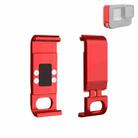 PULUZ Metal Battery Side Interface Cover for GoPro HERO13 Black /12 Black /11 Black /10 Black /9 Black(Red) - 1