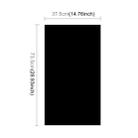 PULUZ Photography Background PVC Paper for Studio Tent Box, Size: 73.5cm x 36cm(Black) - 5