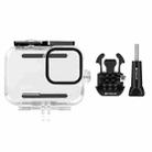 PULUZ for GoPro HERO12 Black /11 Black /10 Black /9 Black 60m Waterproof Housing Protective Case with Buckle Basic Mount & Screw - 8