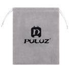 PULUZ Storage Bag with Stay Cord for GoPro, Insta360, DJI and Other Action Cameras Accessories(Grey) - 1