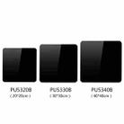 PULUZ 20cm Photography Acrylic Reflective Display Table Background Board(Black) - 8