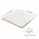 PULUZ 20cm Photography Acrylic Reflective Display Table Background Board(White) - 2