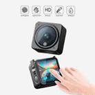 PULUZ 3 in 1 Lens + Front and Back LCD Display 9H 2.5D Tempered Glass Film for DJI Action 2 - 4