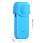 PULUZ Full Body Dust-proof Silicone Protective Case for Insta360 ONE X2(Blue) - 3