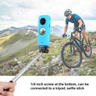 PULUZ Full Body Dust-proof Silicone Protective Case for Insta360 ONE X2(Blue) - 7