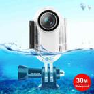 PULUZ 30m Underwater Waterproof Housing Protective Case for Insta360 GO 2, with Base Adapter & Screw(Transparent) - 1