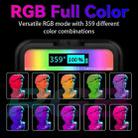 PULUZ Pocket 2500-9000K+RGB Full Color Beauty Fill Light Handheld Camera Photography LED Light (Black) - 5