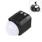 PULUZ 60m Underwater LED Photography Fill Light 7.4V/1100mAh Diving Light for GoPro Hero11 Black / HERO10 Black / HERO9 Black /HERO8 / HERO7 /6 /5 /5 Session /4 Session /4 /3+ /3 /2 /1, Insta360 ONE R, DJI Osmo Action and Other Action Cameras(Black) - 1