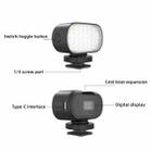 PULUZ Live Broadcast Video LED Light Photography Beauty Selfie Fill Light with Switchable 6 Colors Filters(Black) - 3