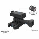 PULUZ Magnetic Adapter Mount for DJI Action 2 / Osmo Action 3(Black) - 4