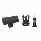 PULUZ Magnetic Adapter Mount for DJI Action 2 / Osmo Action 3(Black) - 8