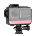 PULUZ Plastic Frame Case for Insta360 One RS 4K / 360 / 1-Inch Edition(Black) - 1