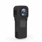 PULUZ Silicone Protective Case with Lens Cover for Insta360 One RS 1-Inch 360 Edition(Black) - 4
