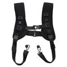 [US Warehouse] PULUZ Quick Release Double Shoulder Harness Soft Pad Decompression Foam Strap Belt for DSLR Digital Cameras - 2