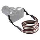 PULUZ Stripe Style  Series Shoulder Neck Strap Camera Strap for SLR / DSLR Cameras(Coffee) - 1