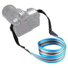 PULUZ Stripe Style  Series Shoulder Neck Strap Camera Strap for SLR / DSLR Cameras(Lake Blue) - 1