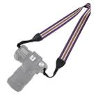 PULUZ Stripe Style  Series Shoulder Neck Strap Camera Strap for SLR / DSLR Cameras(Purple) - 2