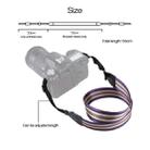 PULUZ Stripe Style  Series Shoulder Neck Strap Camera Strap for SLR / DSLR Cameras(Purple) - 4