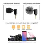 PULUZ 3.5mm Jack Mobile Phone Single Directional Adjustable Microphone(Black) - 6