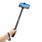PULUZ 2m Metal Selfie Stick Monopod  for Insta360 One RS / X2 / X3 / X4 (Black) - 2