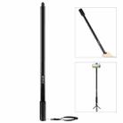 PULUZ 3m Metal Selfie Stick Monopod  for Insta360 One RS / X2 / X3 / X4 (Black) - 1