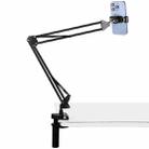 PULUZ Live Broadcast Desktop Articulating Arm Holder with Phone Clamp (Black) - 1