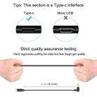 PULUZ 3.5mm TRS Male to Type-C / USB-C Male Live Microphone Audio Adapter Cable for PU3153 / PU3154 (Black) - 3