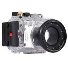 PULUZ 40m Underwater Depth Diving Case Waterproof Camera Housing for Sony RX100 III(Transparent) - 10
