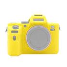 PULUZ Soft Silicone Protective Case for Sony ILCE-7MII / 7SMII / 7RMII(Yellow) - 1