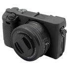 PULUZ Soft Silicone Protective Case for Sony ILCE-6300 / A6400(Black) - 1