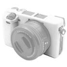PULUZ Soft Silicone Protective Case for Sony ILCE-6300 / A6400(White) - 1