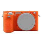 PULUZ Soft Silicone Protective Case for Sony ILCE-6500(Orange) - 1